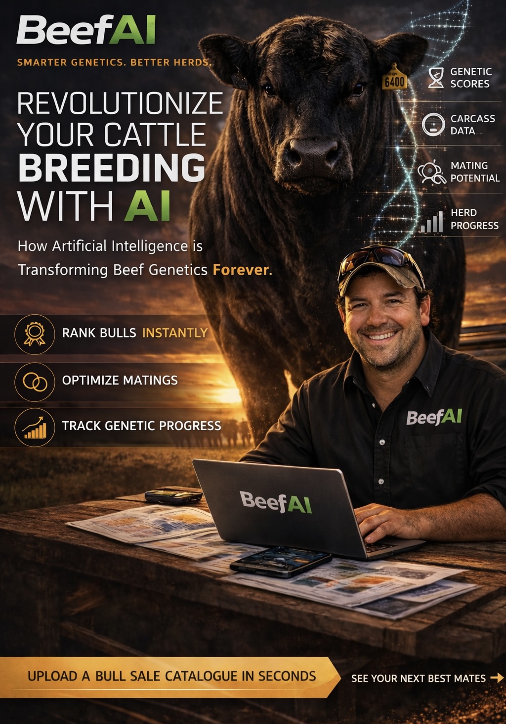 BeefAI&trade; — Revolutionize Your Cattle Breeding With AI
